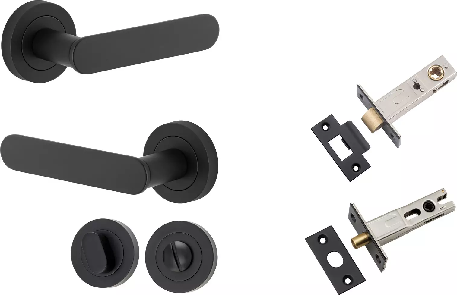 Bronte Lever - Round Rose Privacy Set - MB