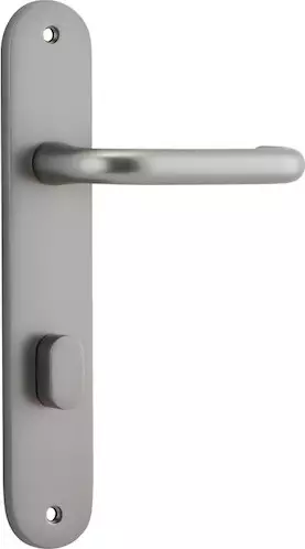 Oslo Lever - Oval Privacy Handles - SN