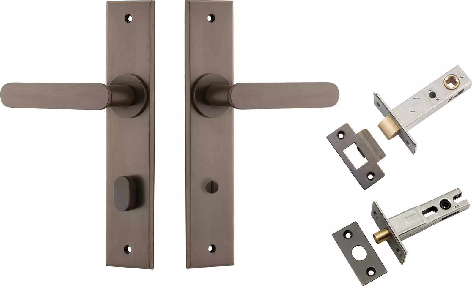 Bronte Lever - Chamfered Privacy Set - SB