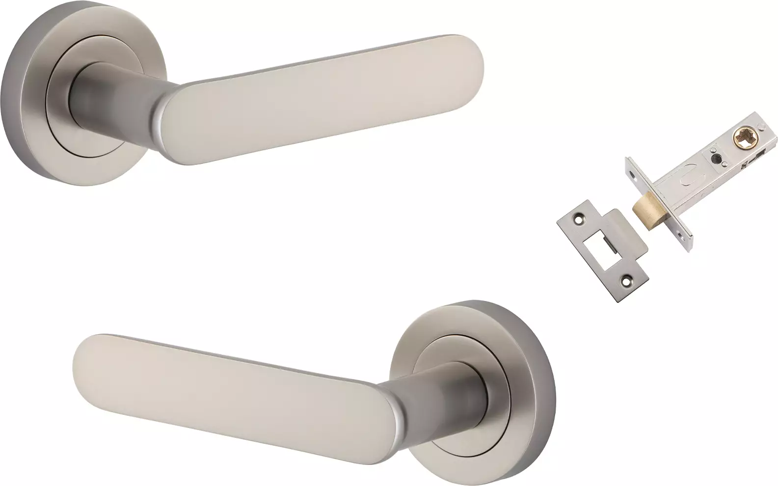 Bronte Lever - Round Rose Passage Set - SN