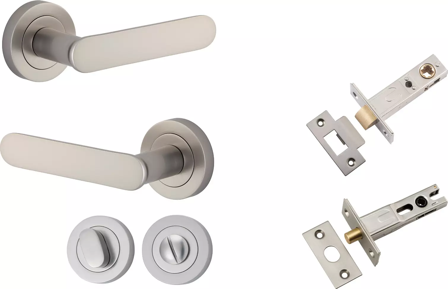 Bronte Lever - Round Rose Privacy Set - SN