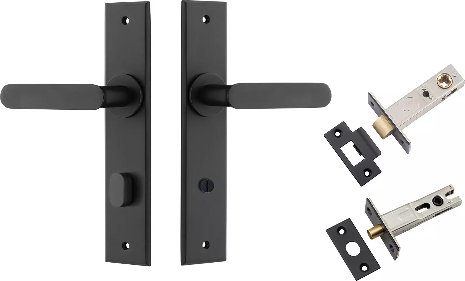 Bronte Lever - Chamfered Privacy Set - MB