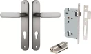 Bronte Lever - Oval Entrance Set - Key / Key - SN