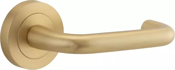 Oslo Lever - Round Rose Handle Set - BB