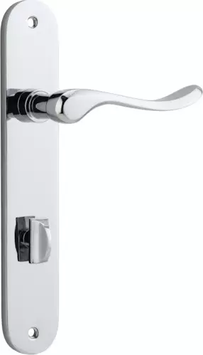 Stirling Lever - Oval Privacy Handles - CP