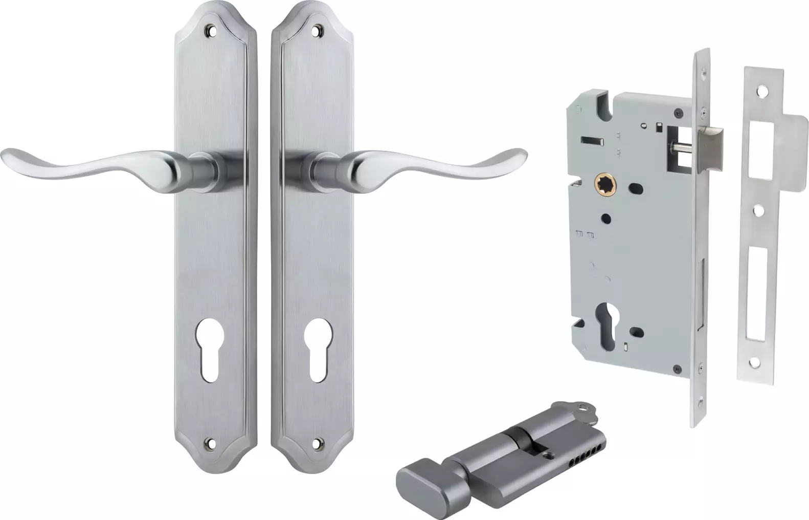 Stirling Lever - Shouldered Entrance Set - Key / Turn - SC