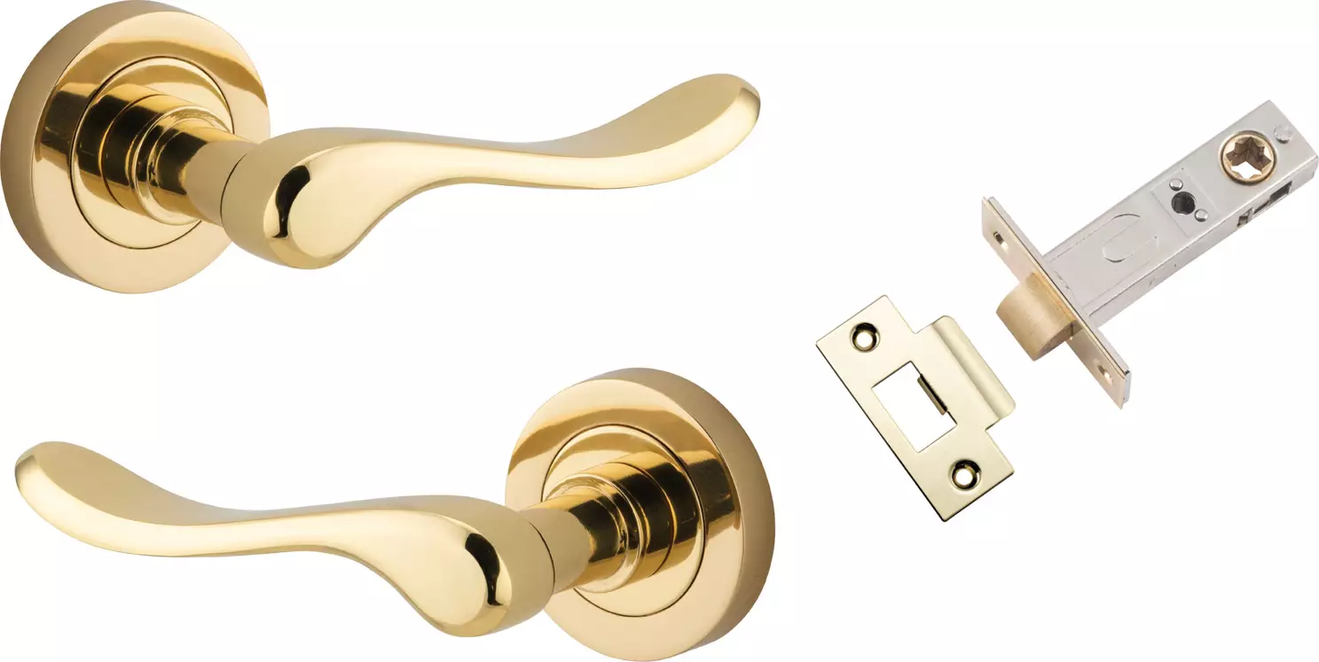 Stirling Lever - Round Rose Passage Set - PB