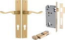Stirling Lever - Rectangular Entrance Set - Key / Turn - BB