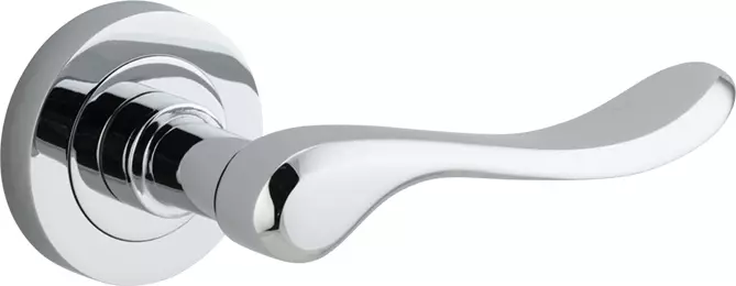 Stirling Lever - Round Rose Handle Set - CP