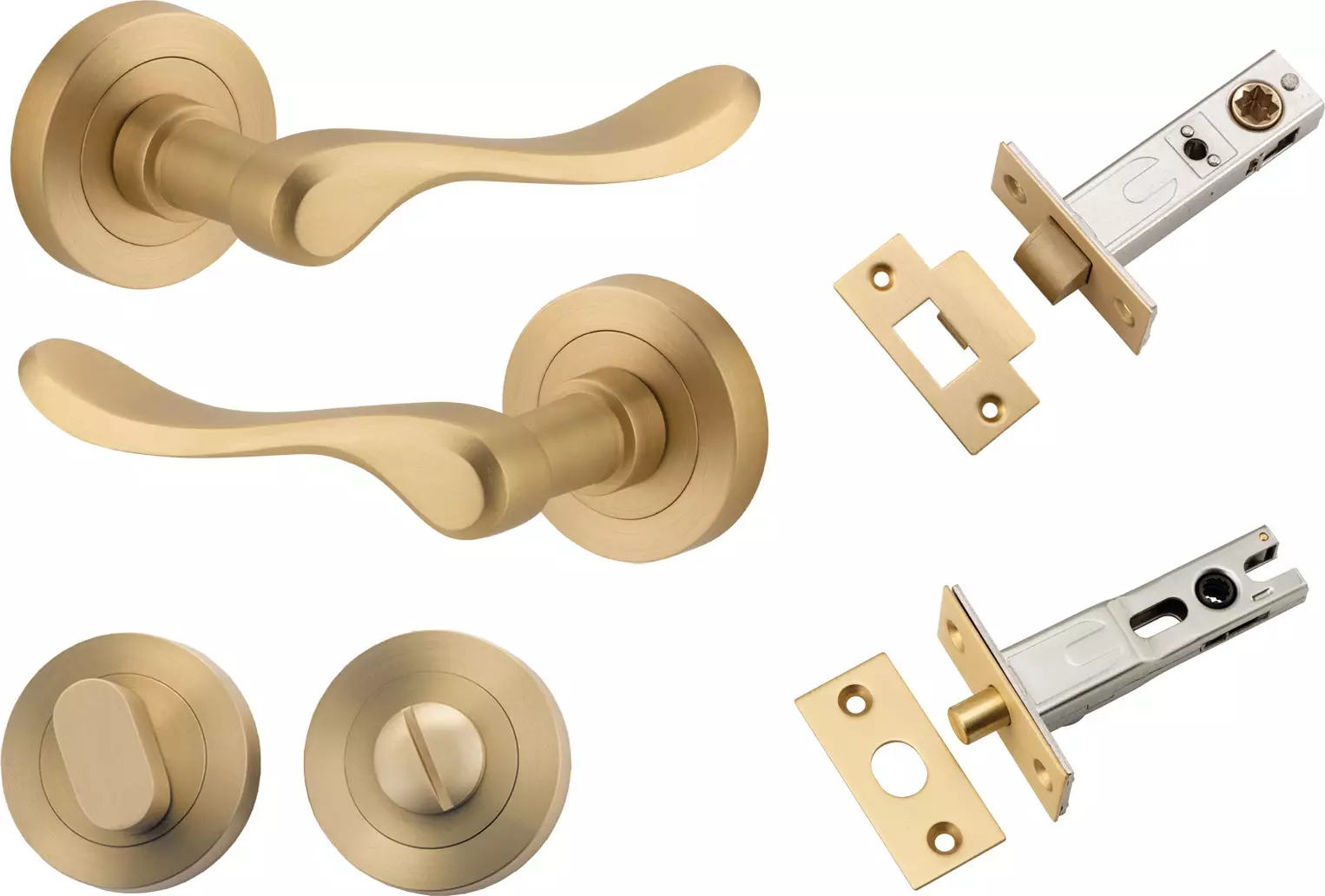 Stirling Lever - Round Rose Privacy Set - BB