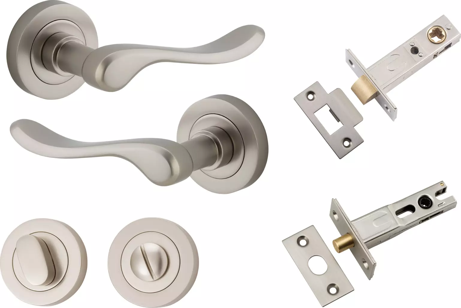 Stirling Lever - Round Rose Privacy Set - SN