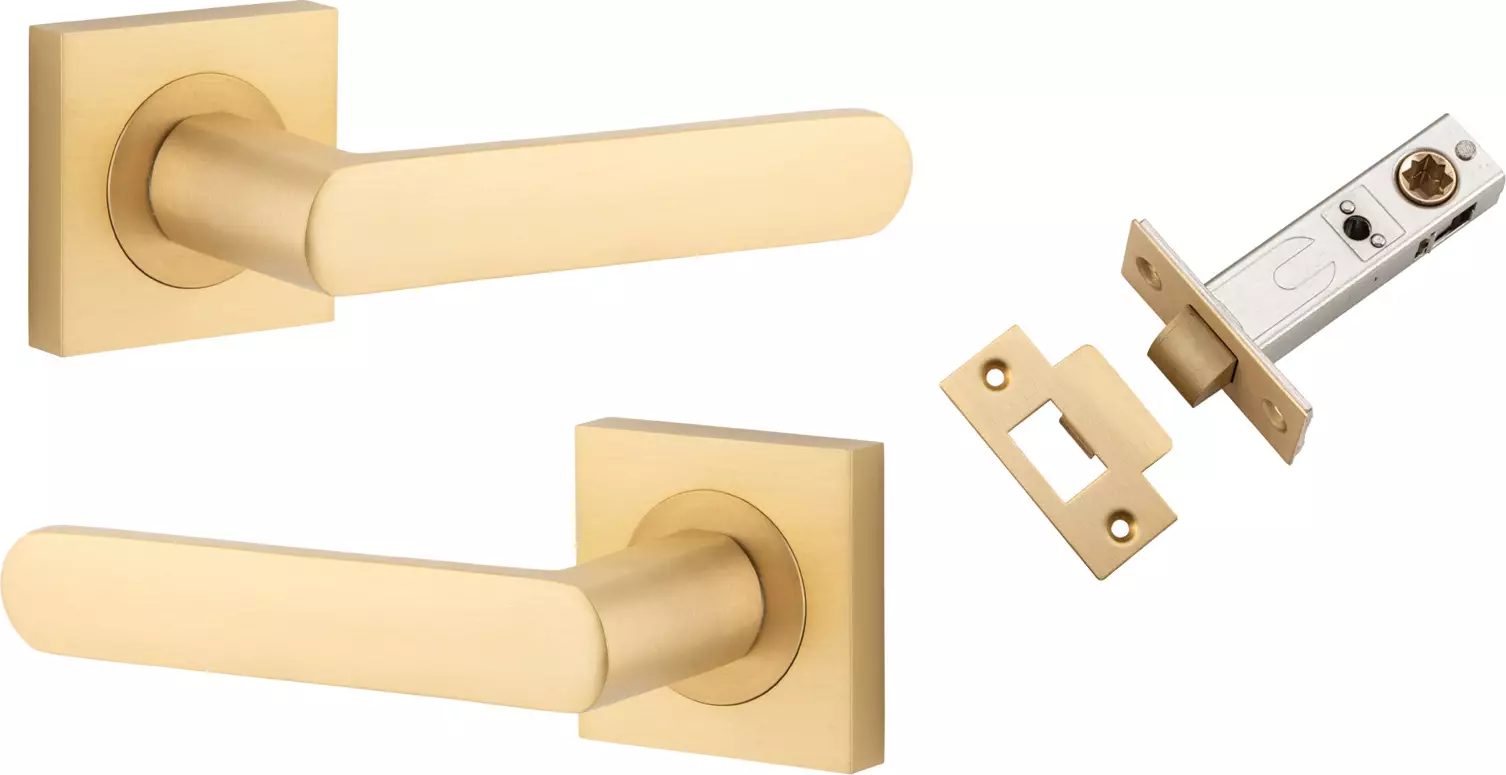 Osaka Lever - Square Rose Passage Set - BB