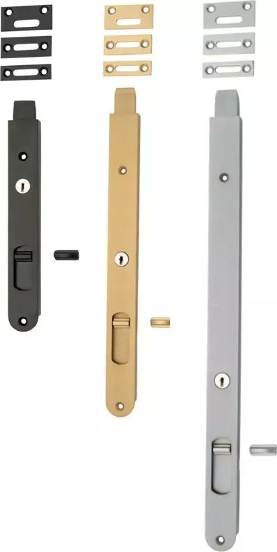 Locking Flush Bolt - 200 / 300 /400mm Locking Flush Bolt - 200 / 300 /400mm