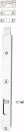 Locking Flush Bolt - 300 mm - CP