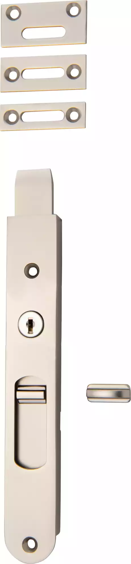 Locking Flush Bolt - 200mm - SN