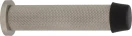 85mm Skirting Doorstop Slimline - Diamond Knurl - BN