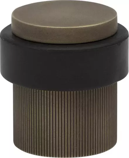 38mm Doorstop - Floor Mount - Linear Knurl 38mm Doorstop - Floor Mount - Linear Knurl