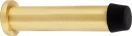 85mm Skirting Doorstop Slimline - Brass - MSB