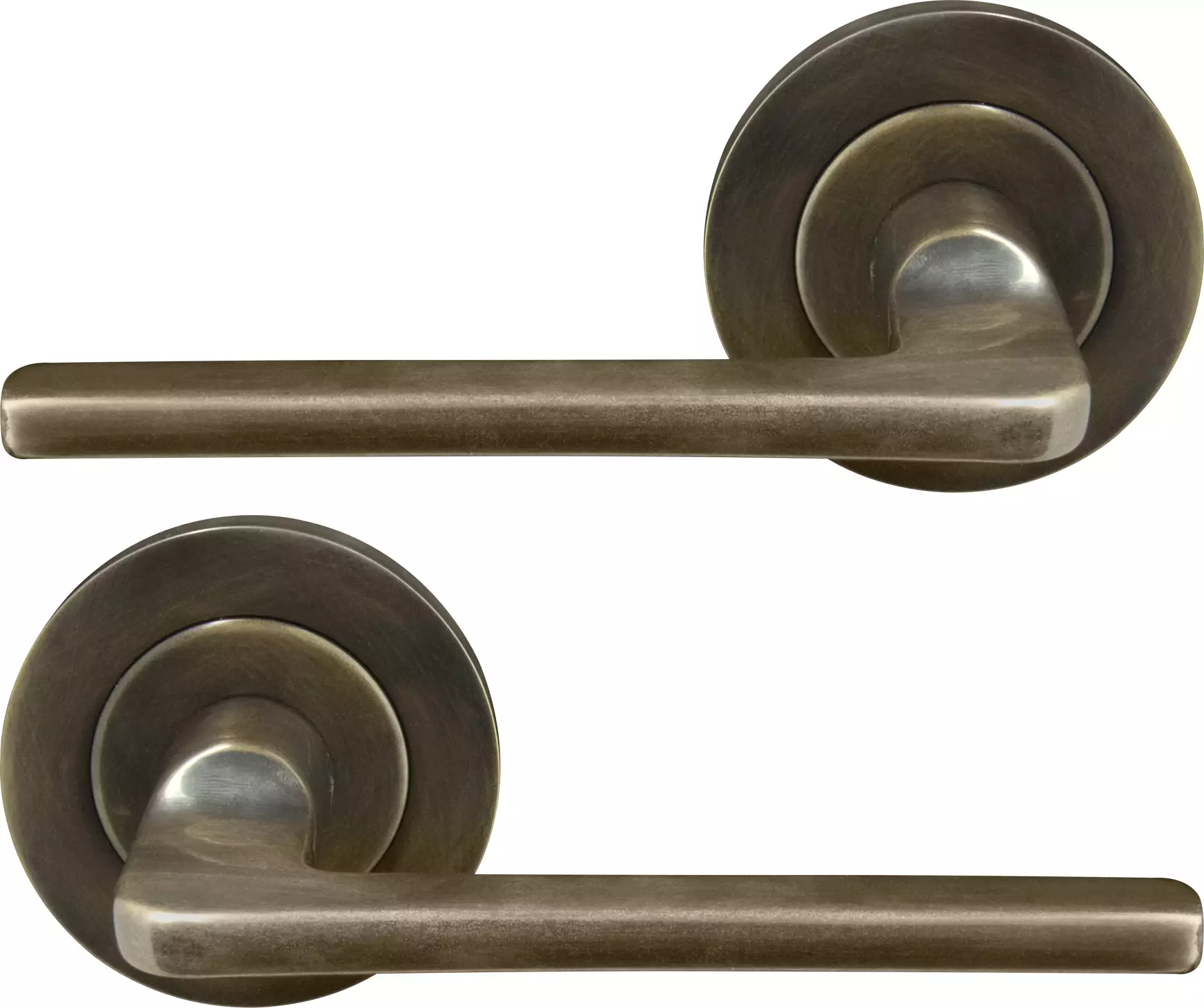 Chalet 64mm Large Rose Lever Set - ORB