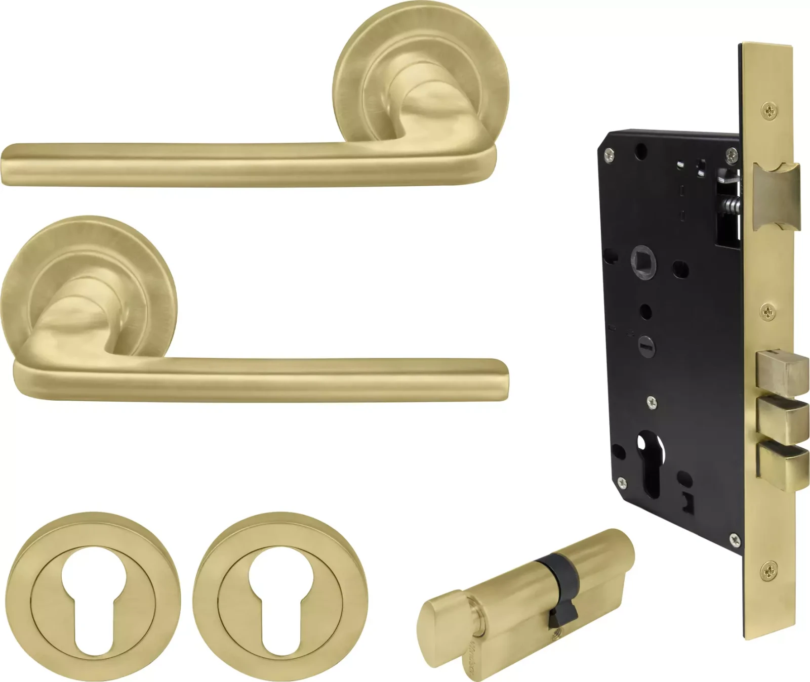 Chalet Round Rose Entrance Set - E85 - MSB