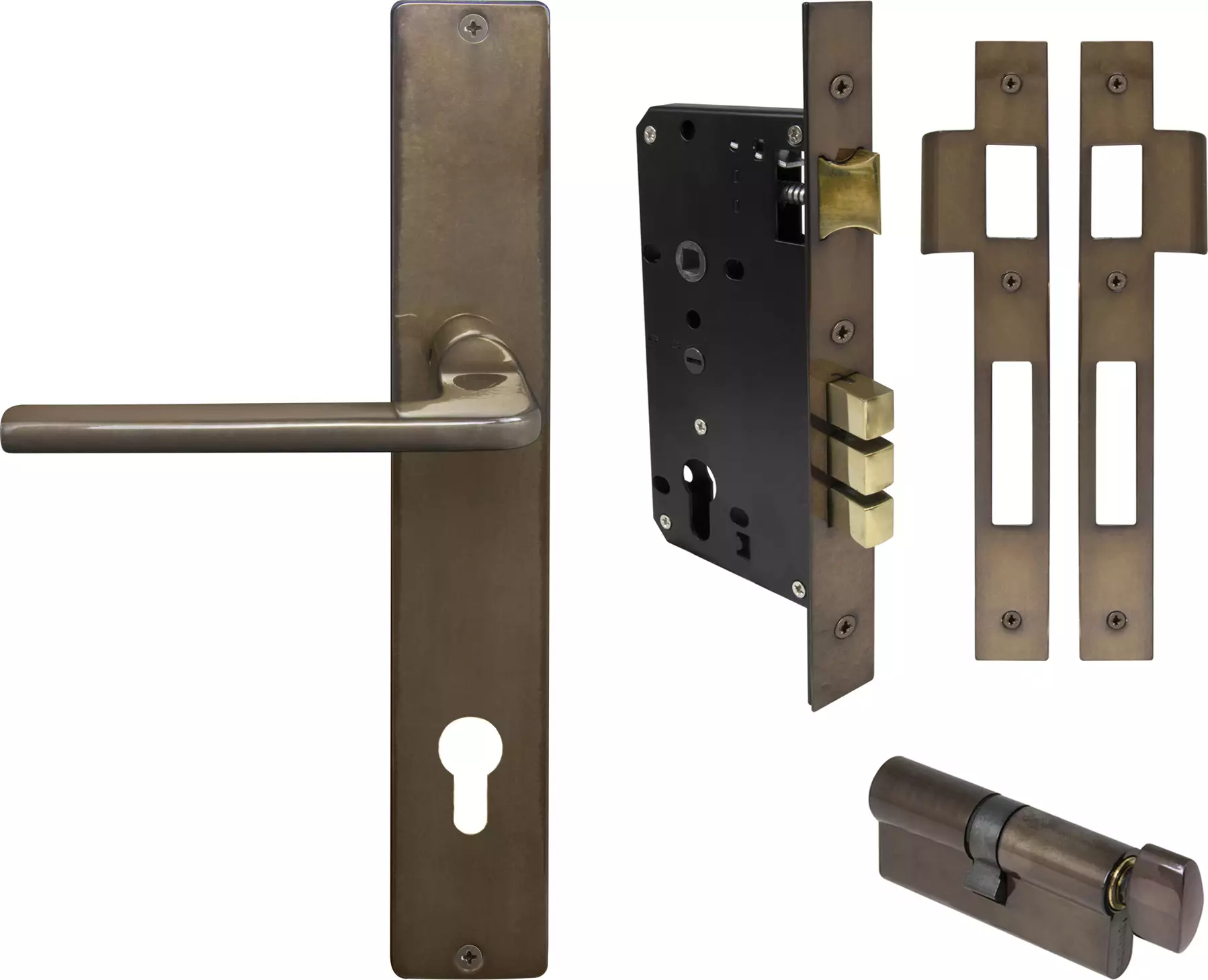 Chalet LP Square Entrance Set - E85 - AB