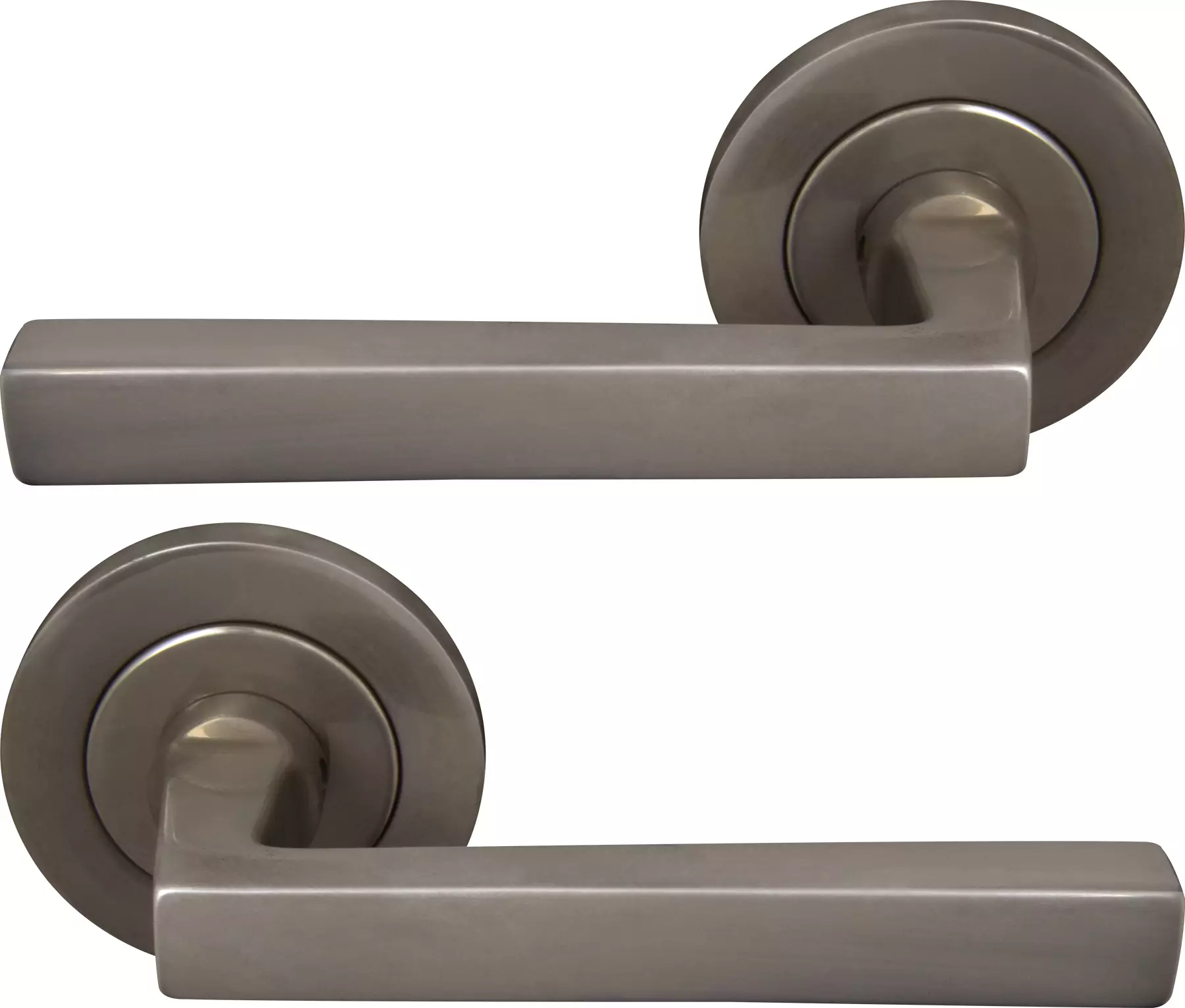 Federal 64mm Large Rose Lever Set - NB