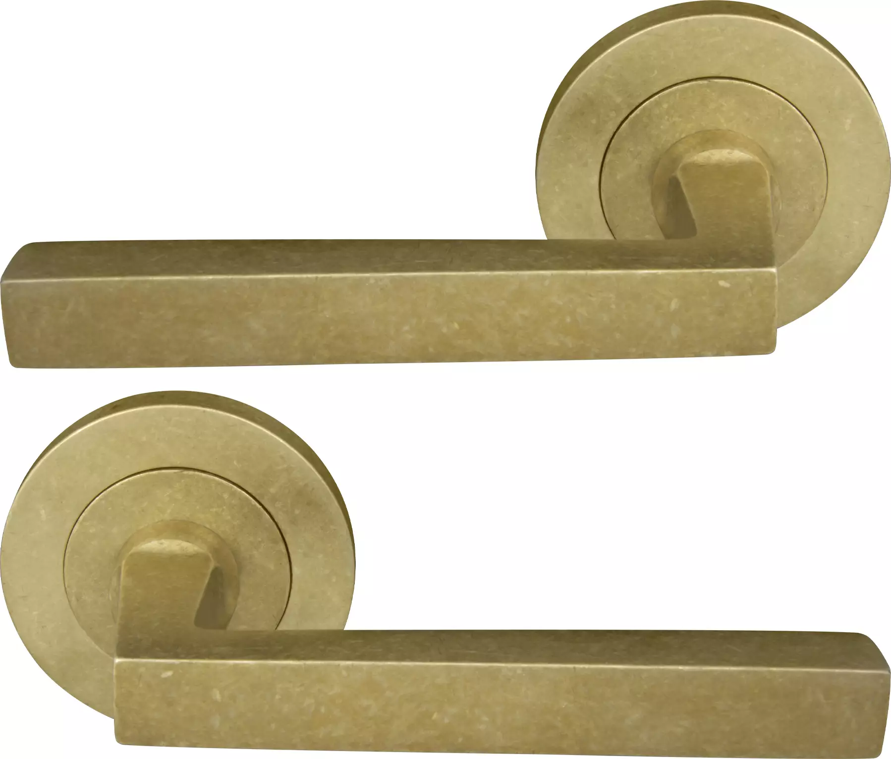 Federal 64mm Large Rose Lever Set - RLB