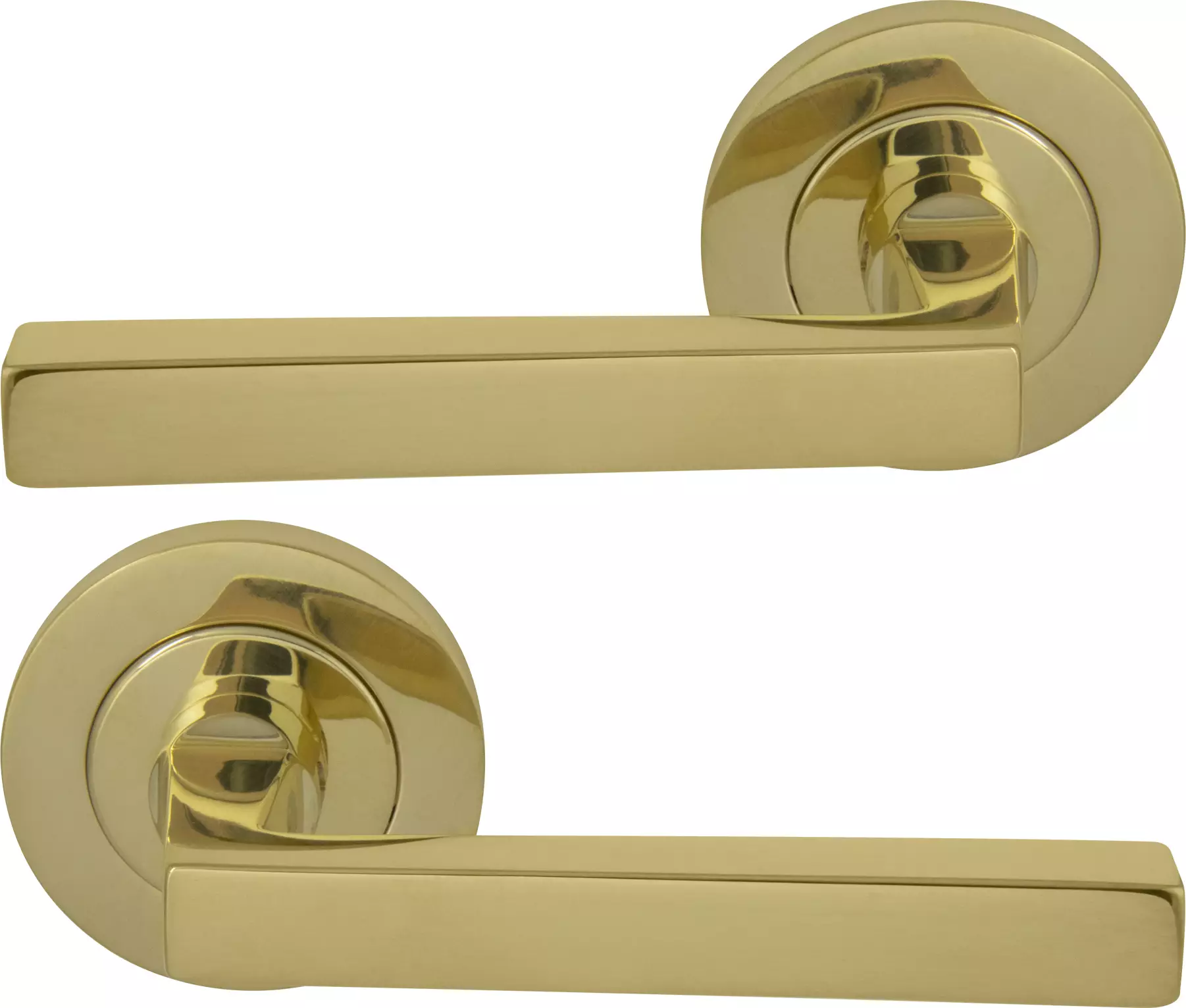Federal 64mm Large Rose Lever Set - UB