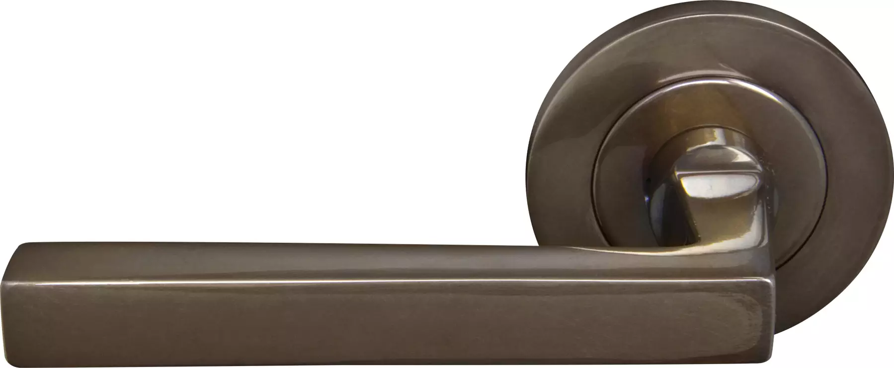 Federal 64mm Large Rose Dummy Lever - AB