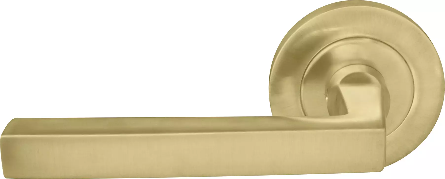 Federal 64mm Large Rose Dummy Lever - MSB