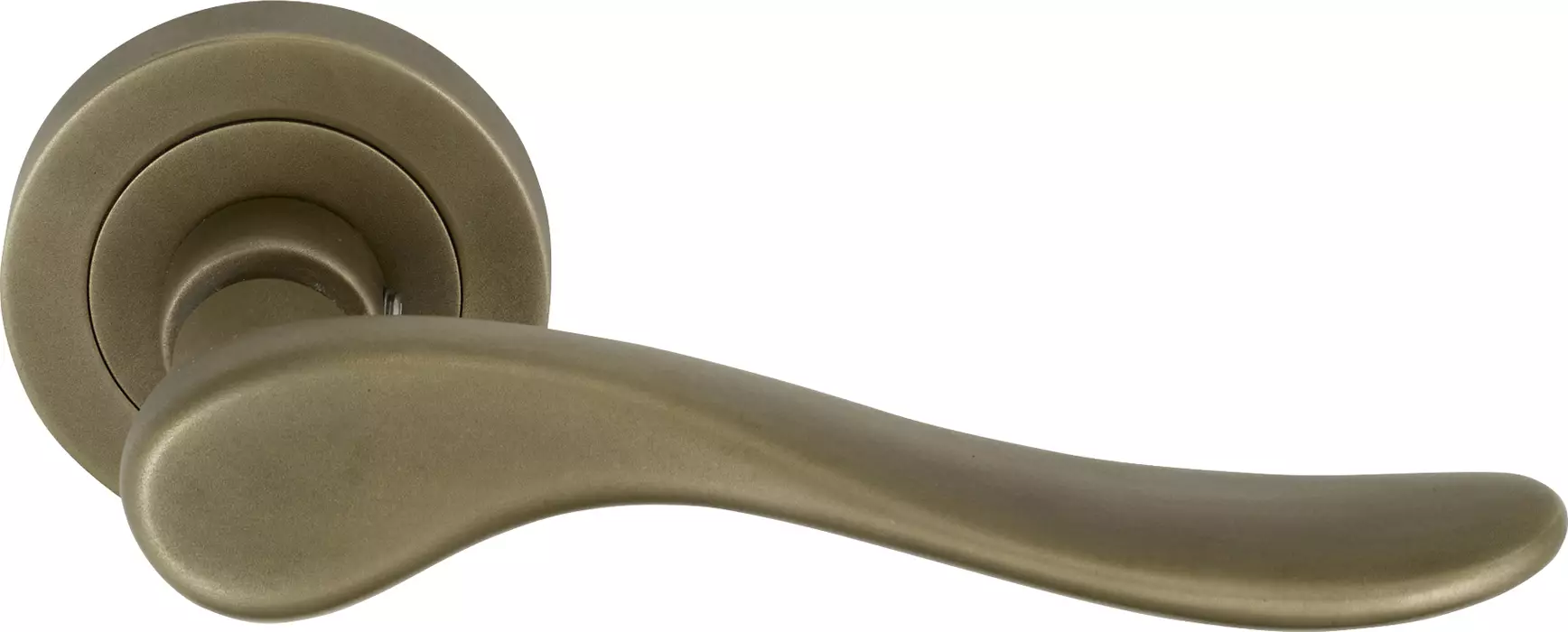 Haven Round Rose Dummy Lever - LH - RB