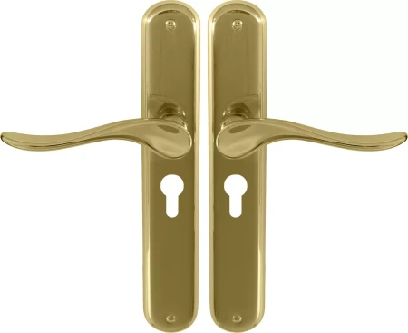Haven Oval Longplate E48 Keyhole - UB