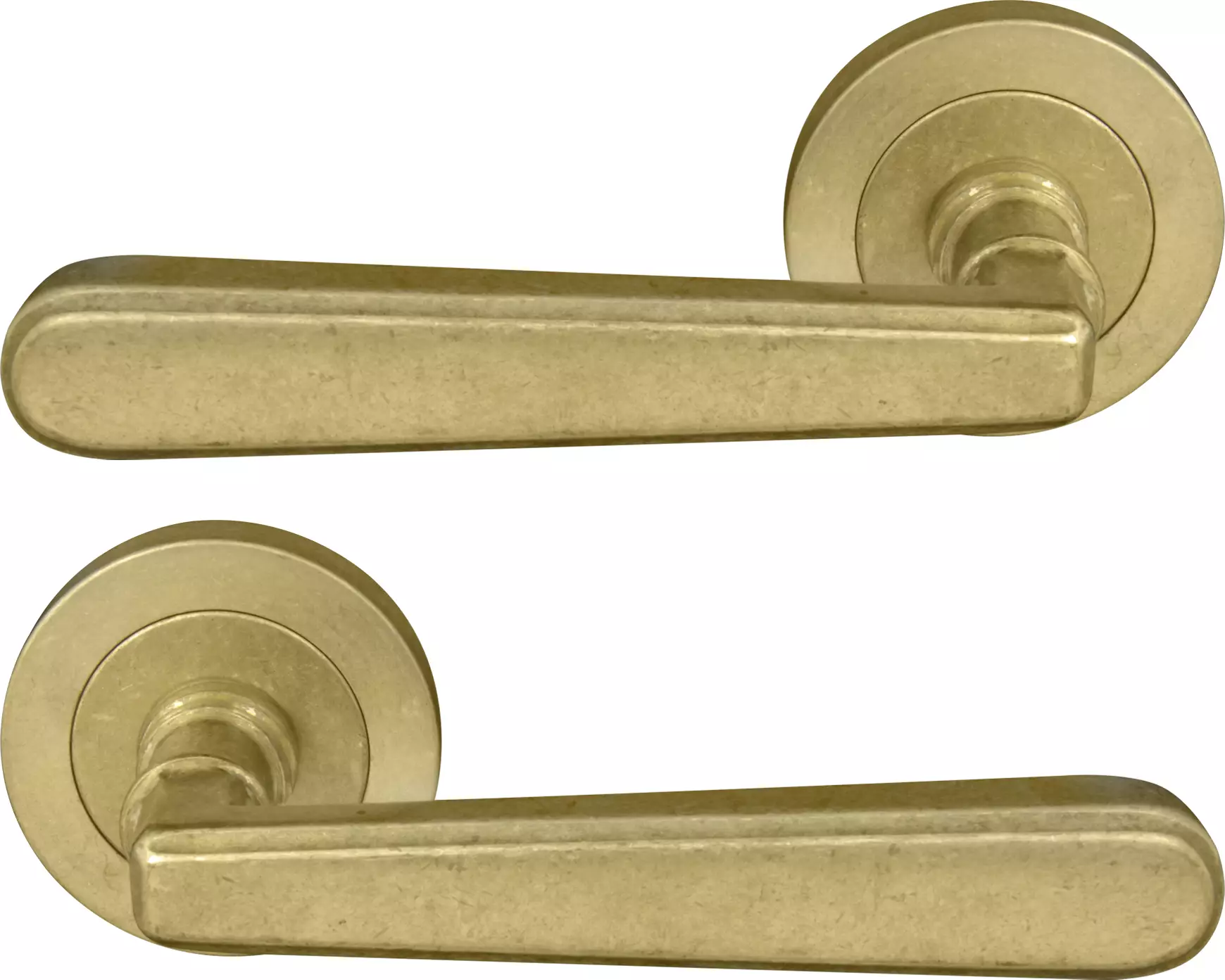 Villa 52mm Round Rose Lever Set - RLB