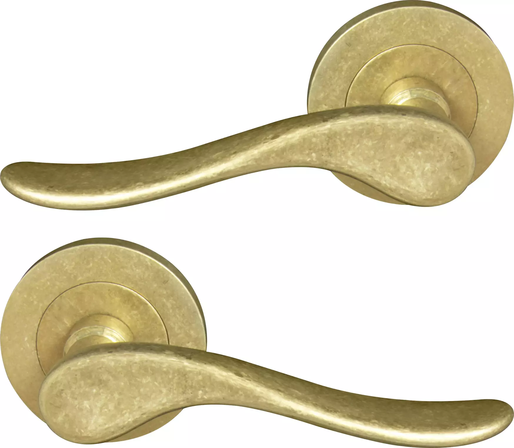 Haven 64mm Large Rose Lever Set - RLB