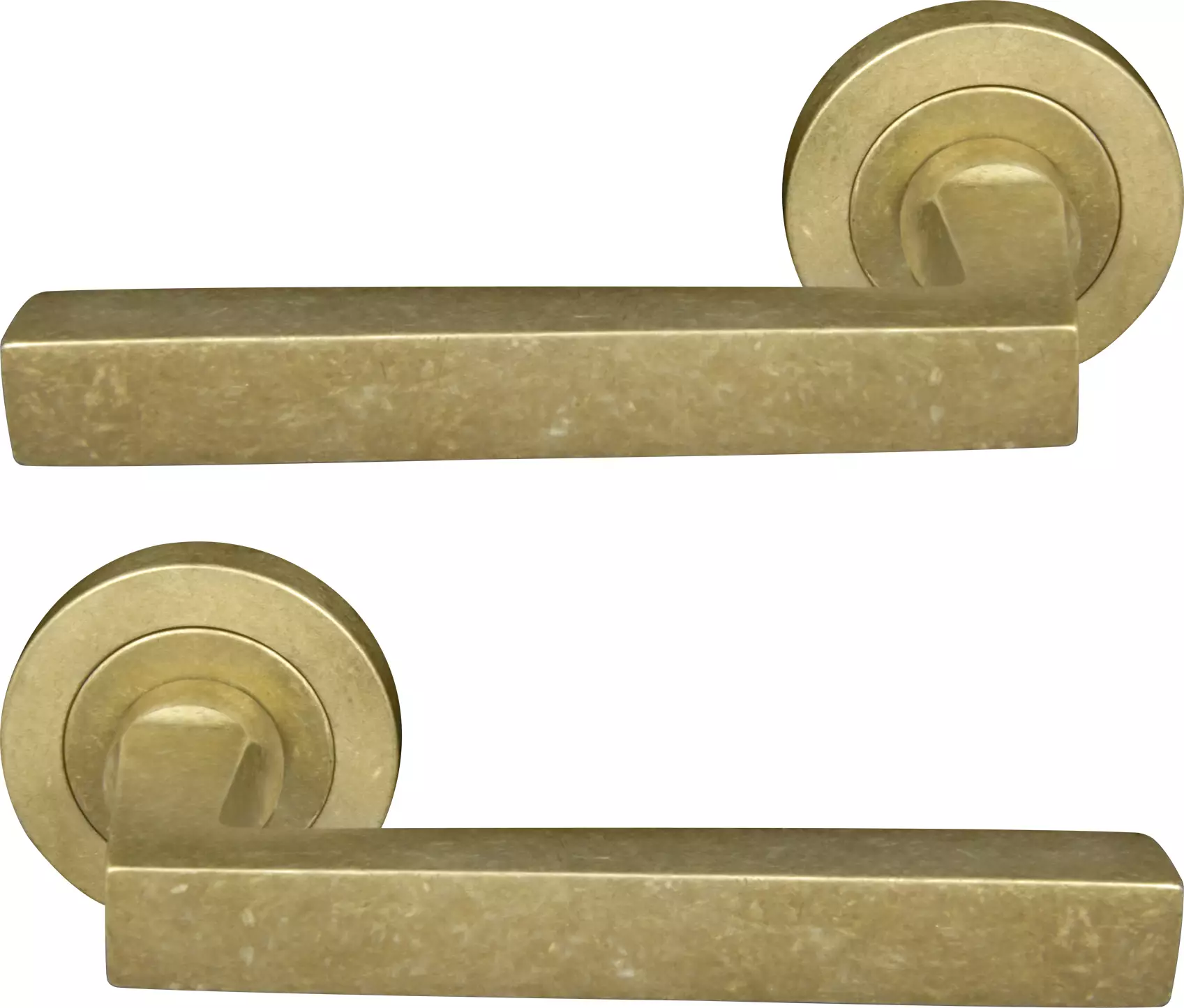 Federal 52mm Round Rose Lever Set - RLB