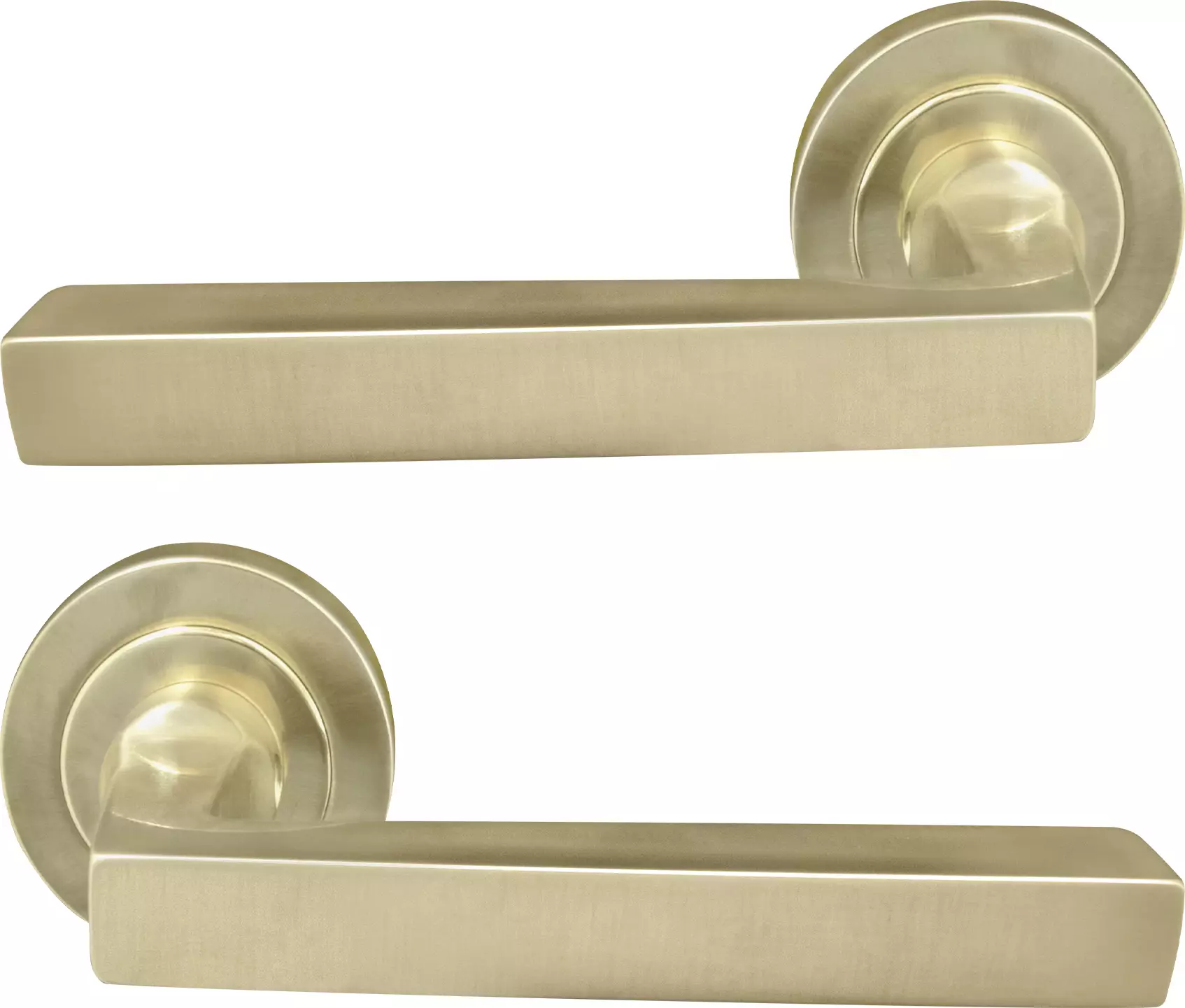 Federal 52mm Round Rose Lever Set - USB