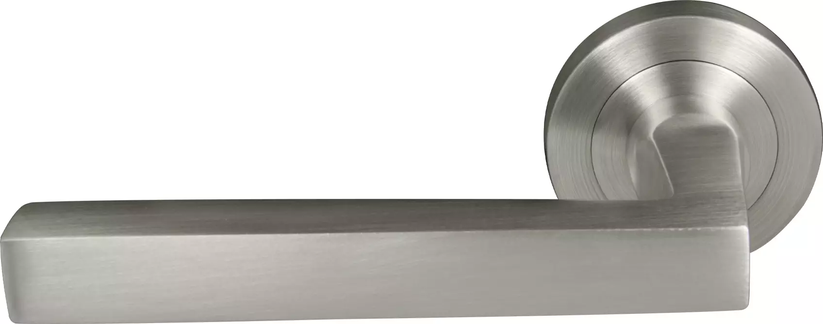 Federal Round Rose Dummy Lever - BN