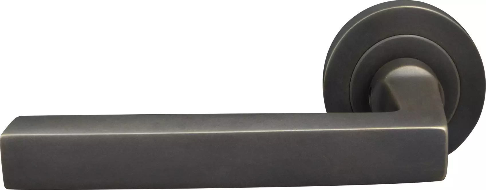 Federal Round Rose Dummy Lever - DRB