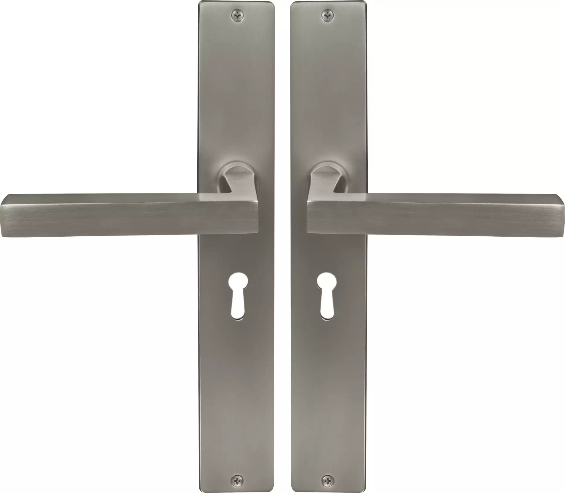 Federal Square Longplate Std Keyhole - BN