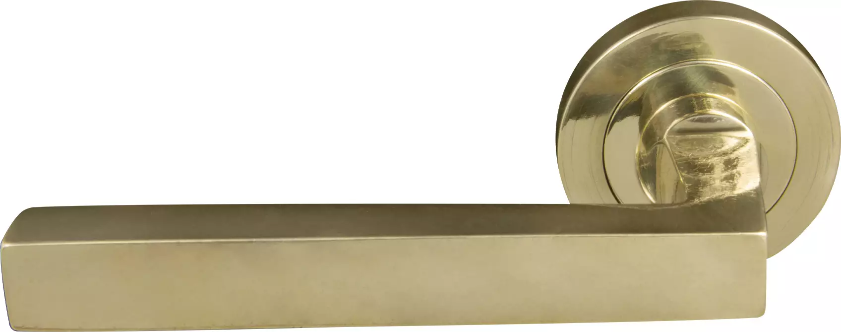 Federal Round Rose Dummy Lever - PB