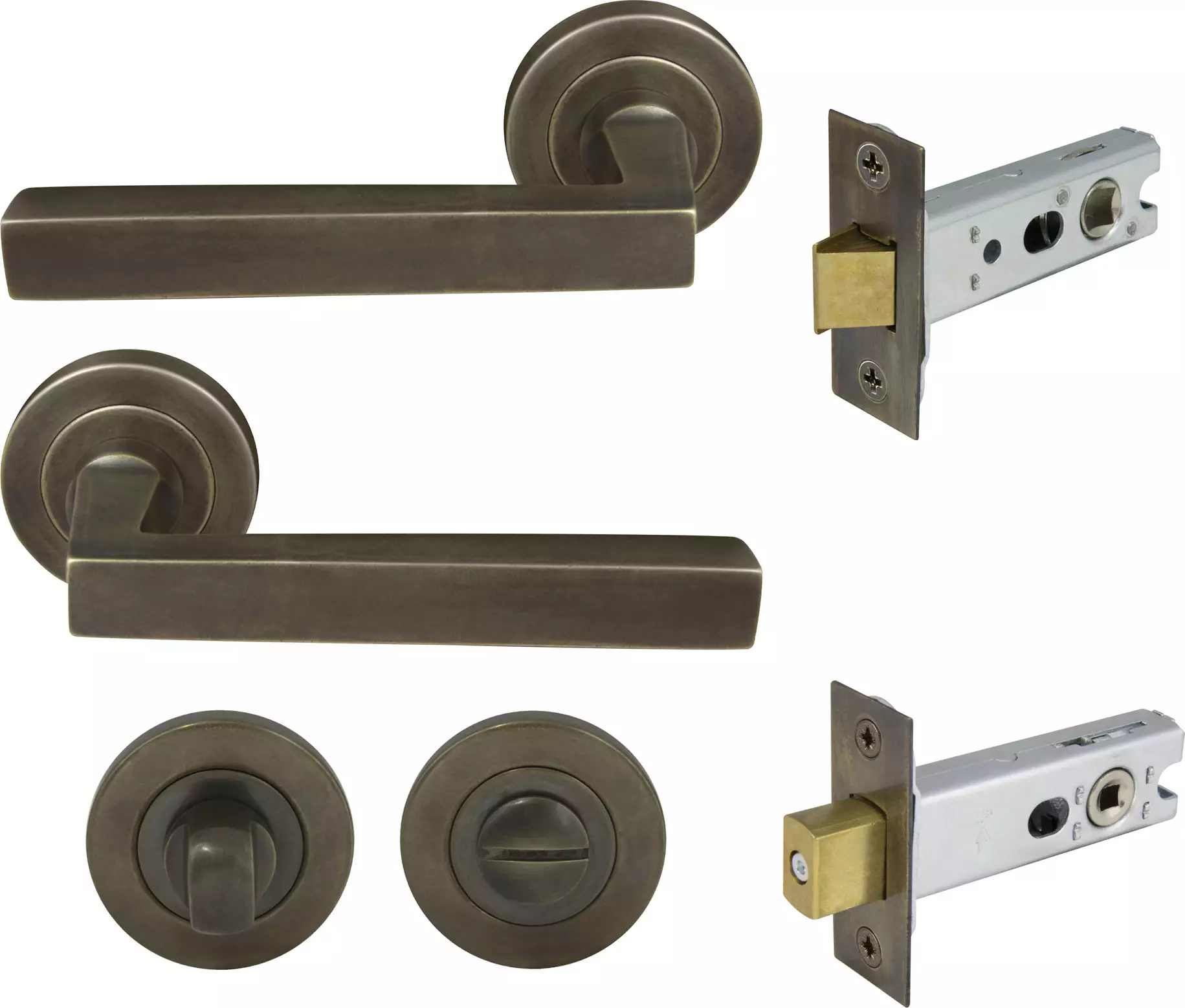 Federal Round Rose Privacy Set - ORB