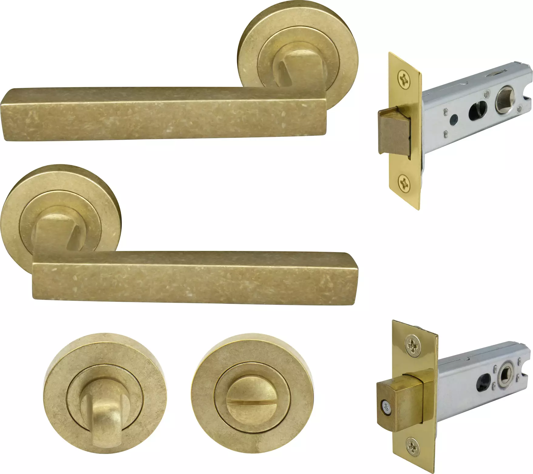 Federal Round Rose Privacy Set - RLB