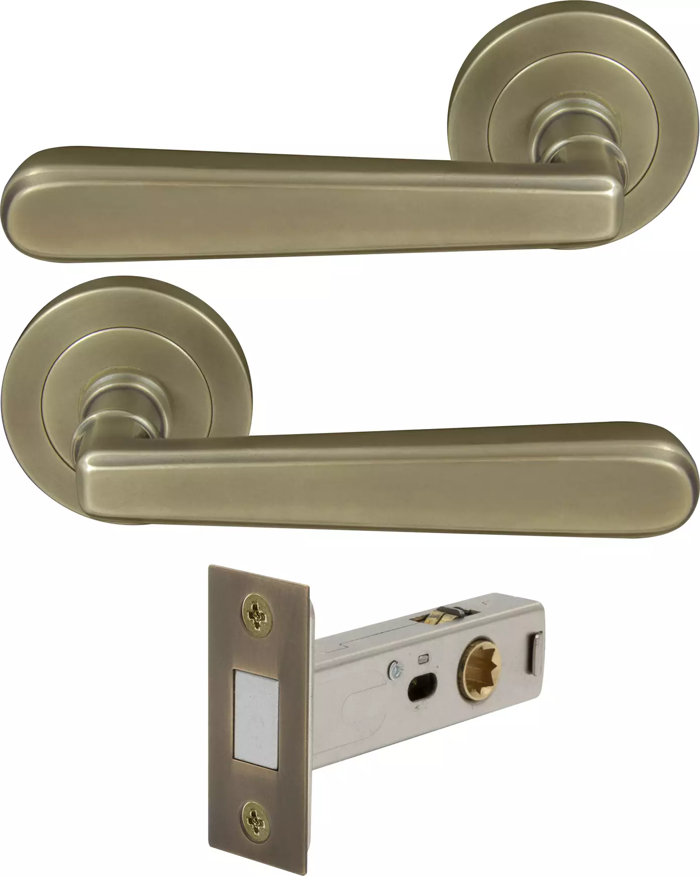 Villa Round Rose Passage Set - Magn. Latch - RB