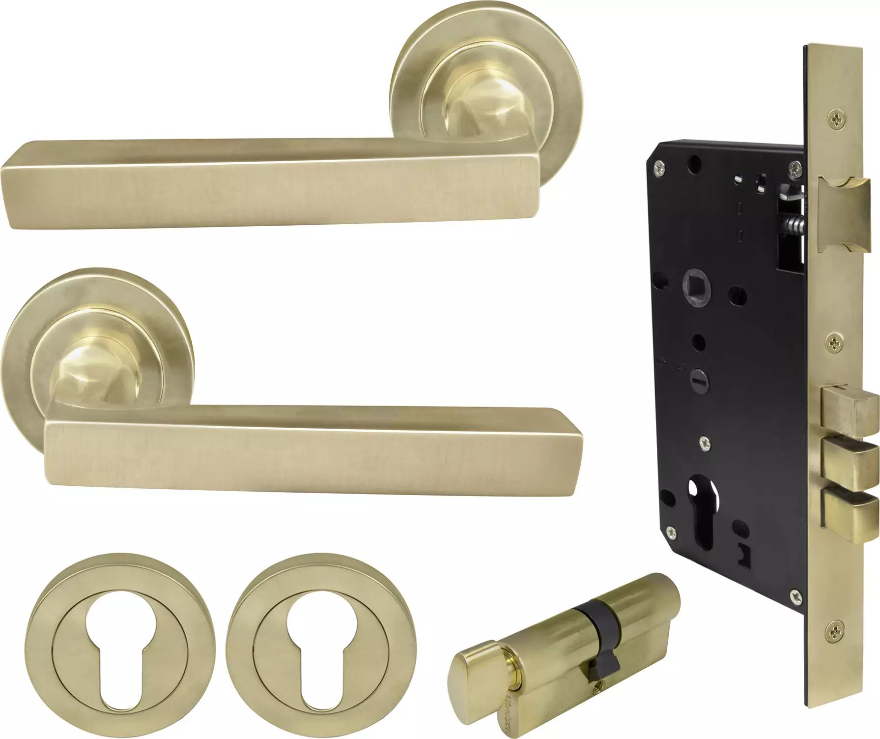 Federal Round Rose Entrance Set - E85 - USB