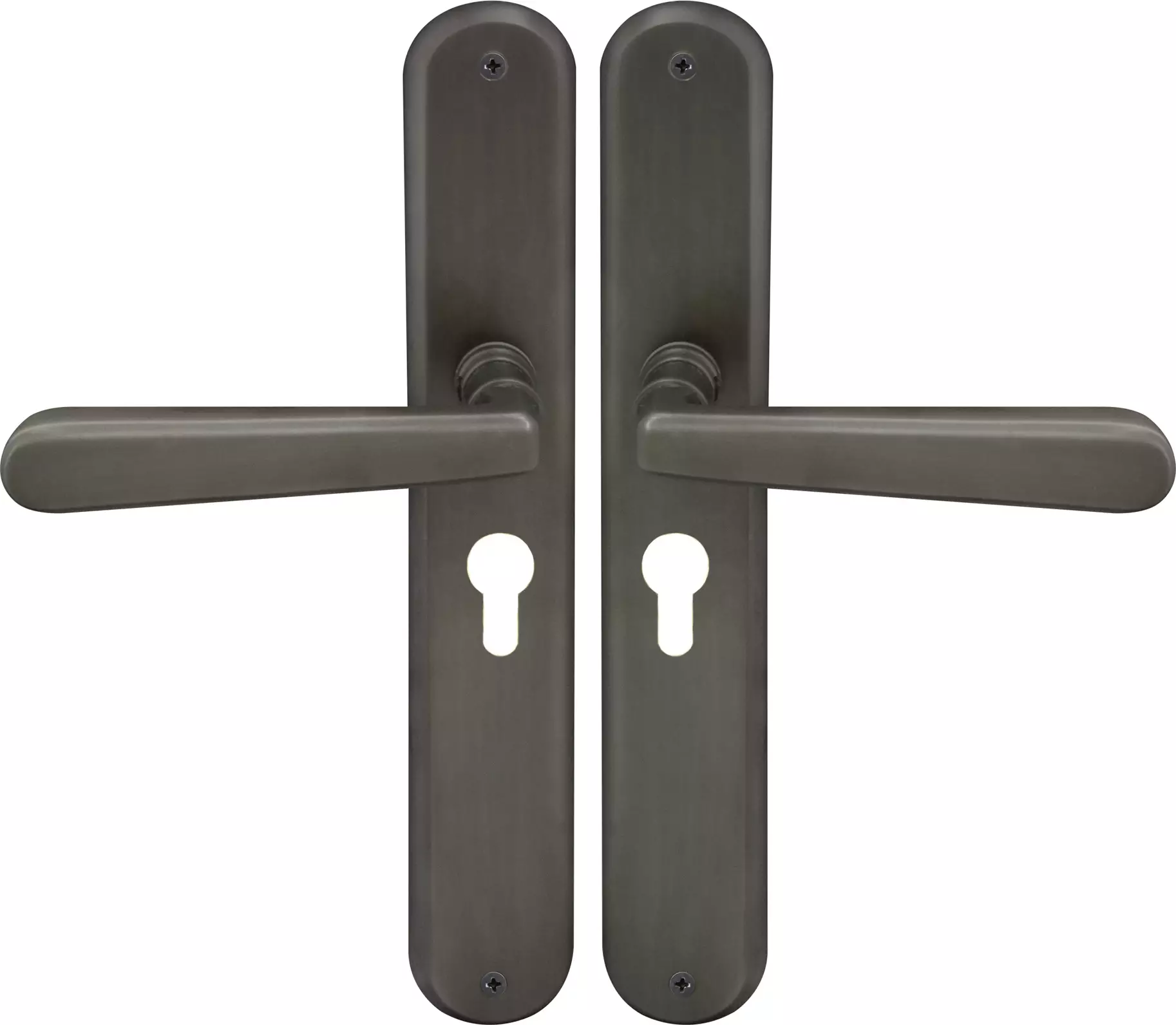 Villa Oval Longplate E48 Keyhole - DRB