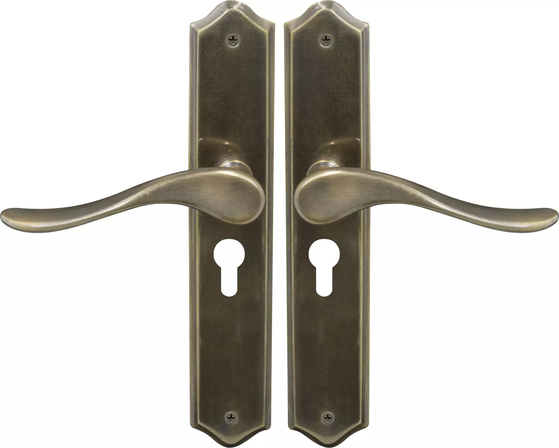 Haven Traditional Longplate E48 Keyhole - ORB