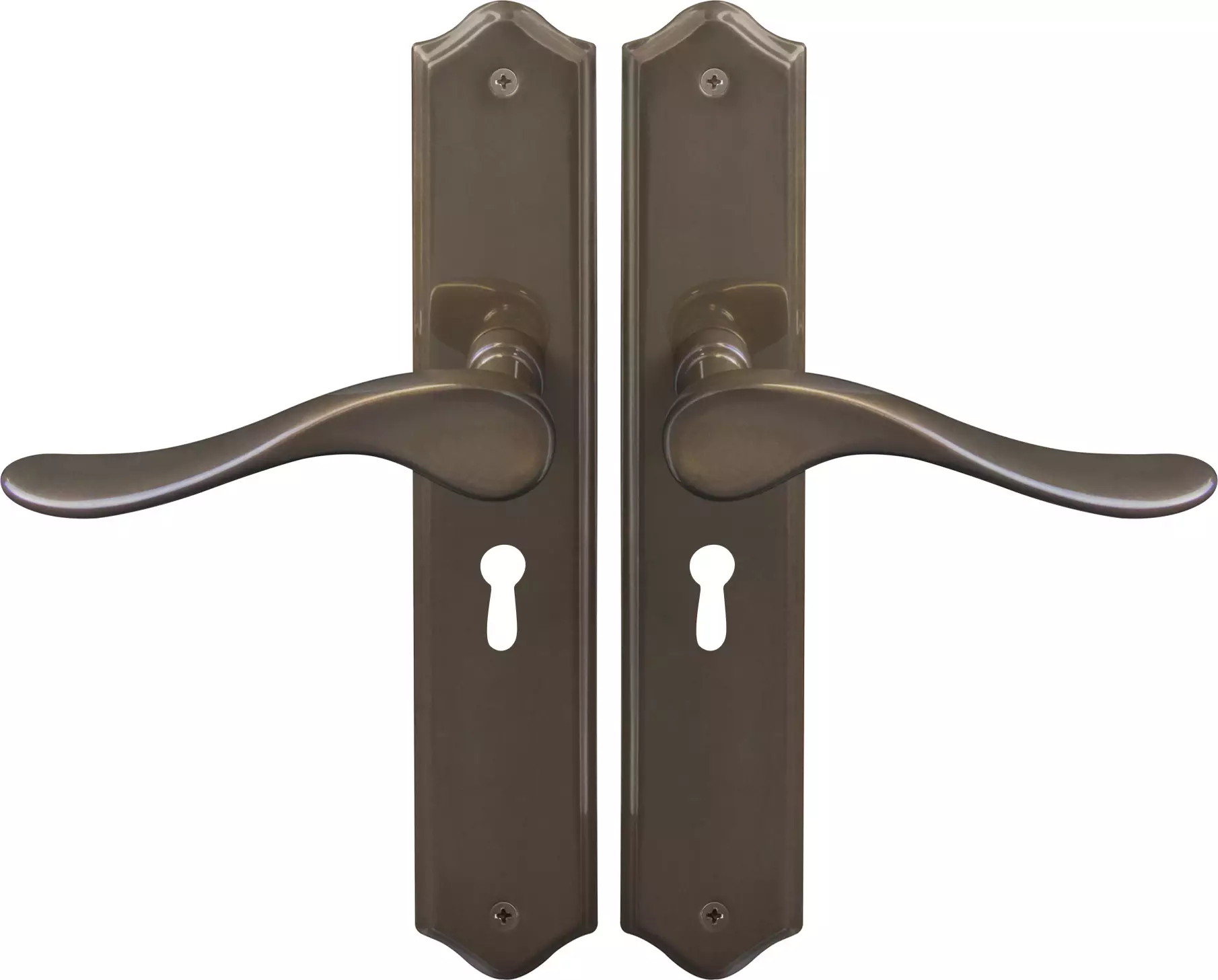Haven Traditional Longplate Std Keyhole - AB