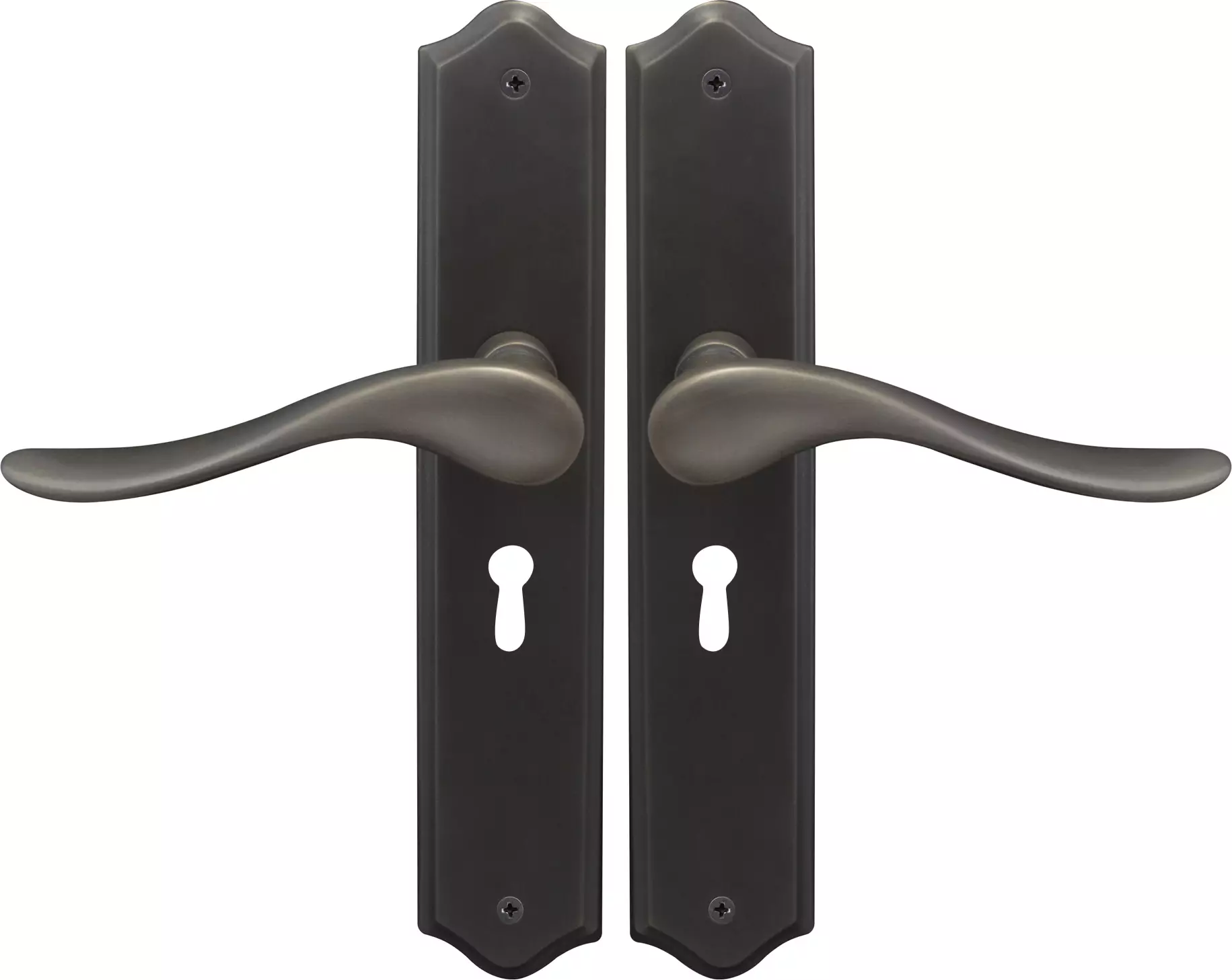 Haven Traditional Longplate Std Keyhole - DRB