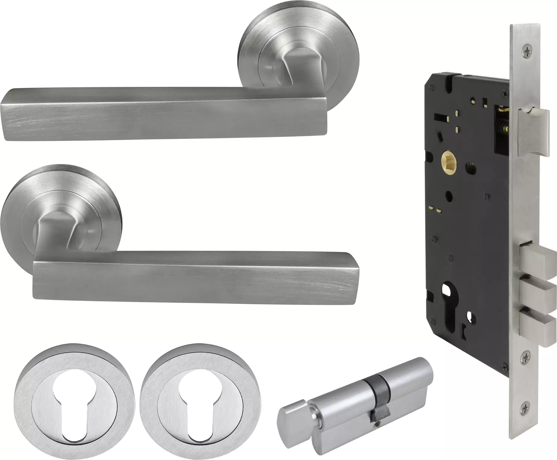 Federal Round Rose Entrance Set - E85 - PC