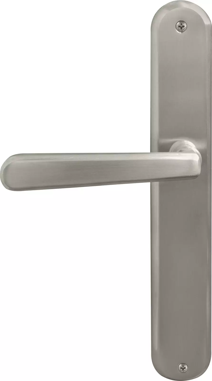 Villa Longplate Oval Dummy Lever - RH - BN